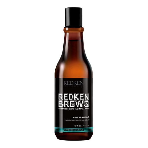 

REDKEN Тонизирующий шампунь Brews Mint для мужчин 300.0, Тонизирующий шампунь Brews Mint для мужчин