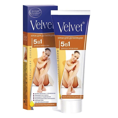

COMPLIMENT Крем для депиляции 5в1 Velvet 100, Крем для депиляции 5в1 Velvet