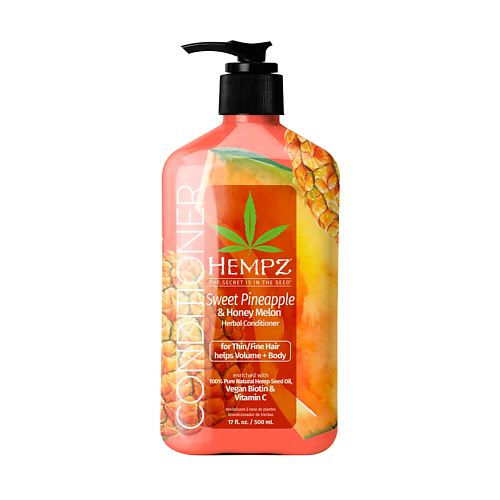 HEMPZ Кондиционер Ананас и Медовая Дыня / Sweet Pineapple & Honey Melon Volumizing Conditioner 500.0