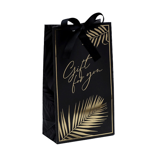 

ДАРИТЕ СЧАСТЬЕ Пакет подарочный с лентой «Gift for you», Пакет подарочный с лентой «Gift for you»