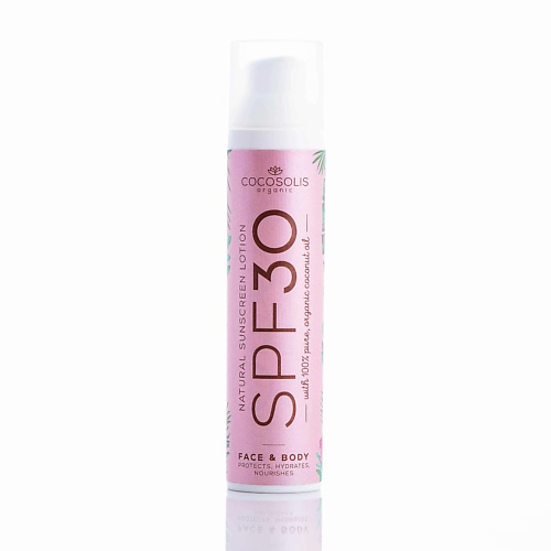 

COCOSOLIS Солнцезащитный лосьон Natural Sunscreen Lotion SPF 30 100, Солнцезащитный лосьон Natural Sunscreen Lotion SPF 30