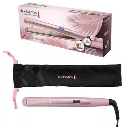 

REMINGTON Выпрямитель для волос Coconut Smooth S5901, Выпрямитель для волос Coconut Smooth S5901