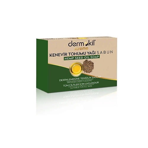 

DERMOKIL Мыло с маслом семян конопли Hemp Seed Oil Soap, Мыло с маслом семян конопли Hemp Seed Oil Soap