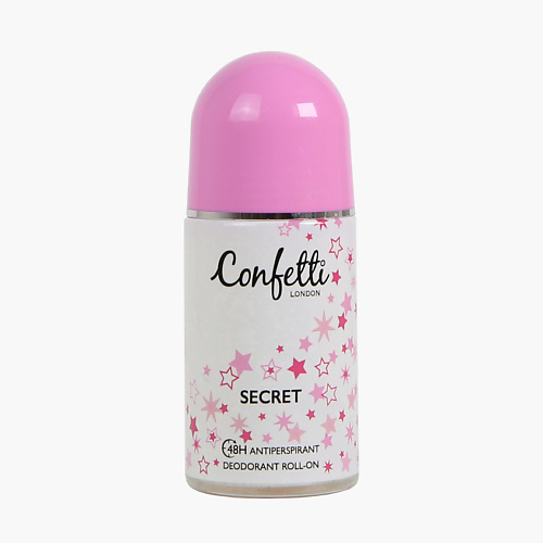 

CONFETTI Дезодорант-антиперспирант роликовый Secret, Дезодорант-антиперспирант роликовый Secret