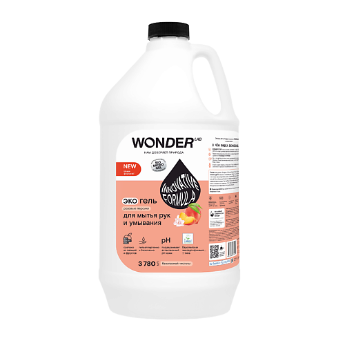 

WONDER LAB Жидкое мыло для рук и умывания "Розовые персики" 3780.0, Жидкое мыло для рук и умывания "Розовые персики"