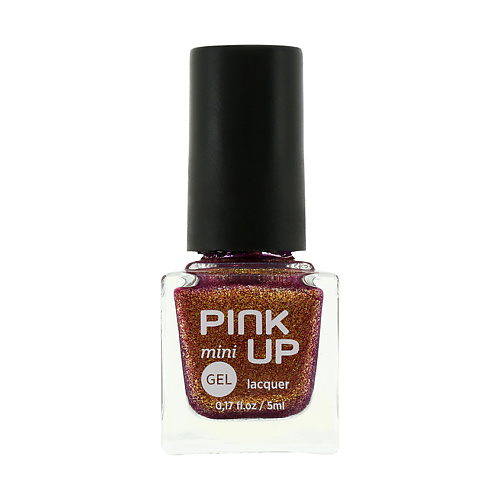 

PINK UP Лак для ногтей MINI GEL 5.0, Лак для ногтей MINI GEL