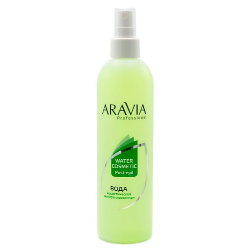 

ARAVIA PROFESSIONAL Вода косметическая минерализованная с мятой и витаминами Water Cosmetic Post-epil, Вода косметическая минерализованная с мятой и витаминами Water Cosmetic Post-epil
