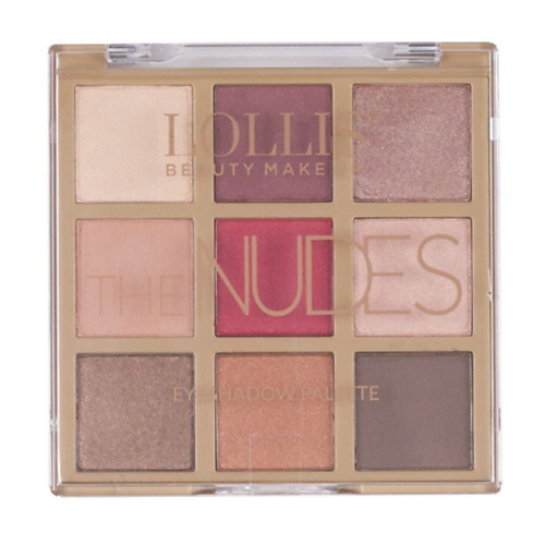 LOLLIS Тени для век The Nudes Eyeshadow Palette