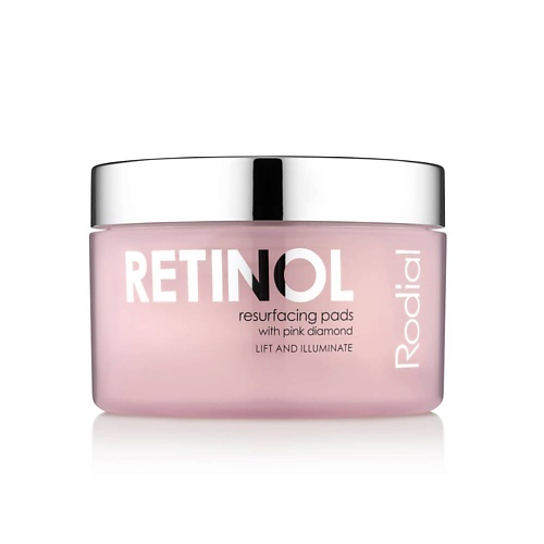 

RODIAL Очищающие диски с ретинолом PINK DIAMOND 50.0, Очищающие диски с ретинолом PINK DIAMOND