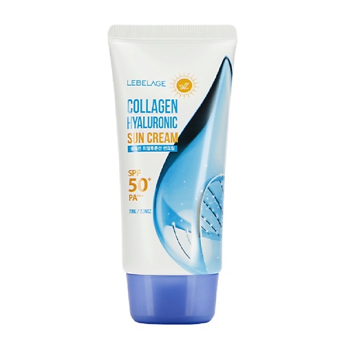 

LEBELAGE Солнцезащитный крем с коллагеном и гиулуроновой кислотой COLLAGEN HYALURONIC SUN CREAM 70.0, Солнцезащитный крем с коллагеном и гиулуроновой кислотой COLLAGEN HYALURONIC SUN CREAM