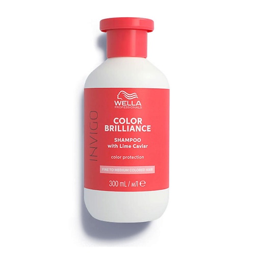 

WELLA PROFESSIONALS Шампунь защита цвета окрашенных тонких волос INVIGO COLOR BRILLIANCE 300.0, Шампунь защита цвета окрашенных тонких волос INVIGO COLOR BRILLIANCE