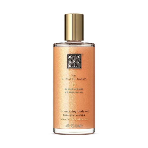 

RITUALS... Питательное масло для тела с шиммером The Ritual of Karma Shimmering Body Oil 100.0, ... Питательное масло для тела с шиммером The Ritual of Karma Shimmering Body Oil