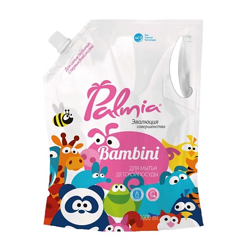 

PALMIA Bambini Средство для мытья детской посуды на основе пищевой соды 1000.0, Bambini Средство для мытья детской посуды на основе пищевой соды