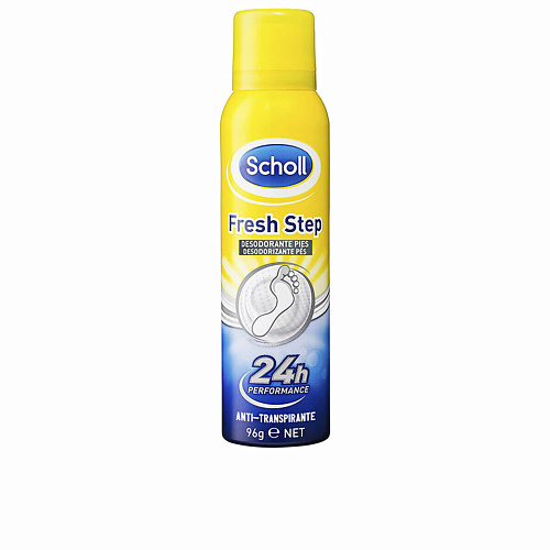 Спрей для ног SCHOLL Дезодорант-антиперспирант для ног Fresh Step Scholl 150.0