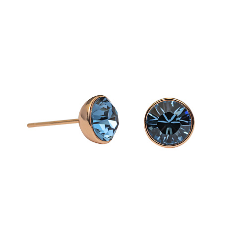 

FIORE LUNA Пусеты Denim Blue, Пусеты Denim Blue