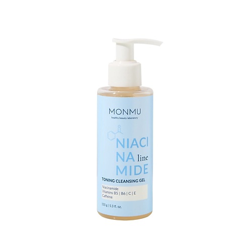 

MONMU Гель тонизирующий для умывания с ниацинамидом Niacinamide 150.0, Гель тонизирующий для умывания с ниацинамидом Niacinamide