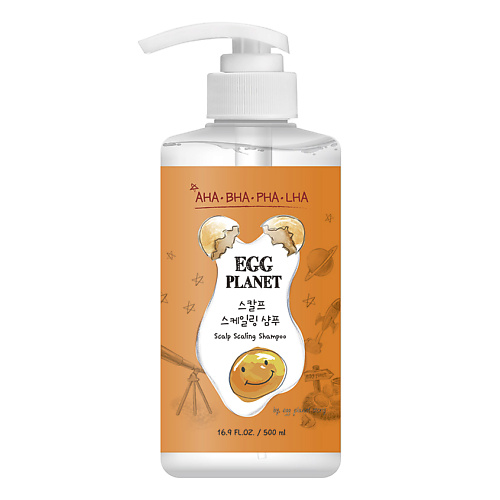 EGG PLANET Шампунь для волос с AHA BHA PHA LHA - кислотами 5000 1178₽