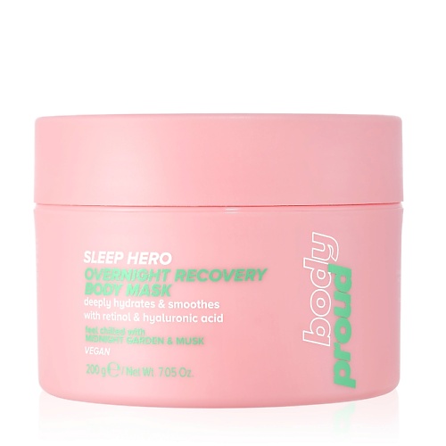 

I AM PROUD Маска для тела ночная для глубокого восстановления и увлажнения Sleep Hero Overnight Recovery Body Mask, Маска для тела ночная для глубокого восстановления и увлажнения Sleep Hero Overnight Recovery Body Mask