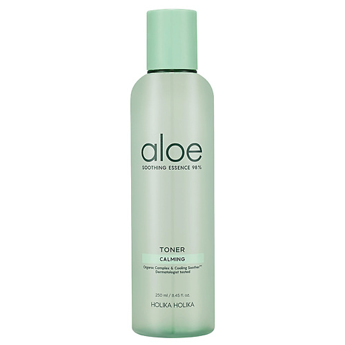 Тоники для лица HOLIKA HOLIKA Увлажняющий тонер для лица Aloe Soothing Essence 98% Toner