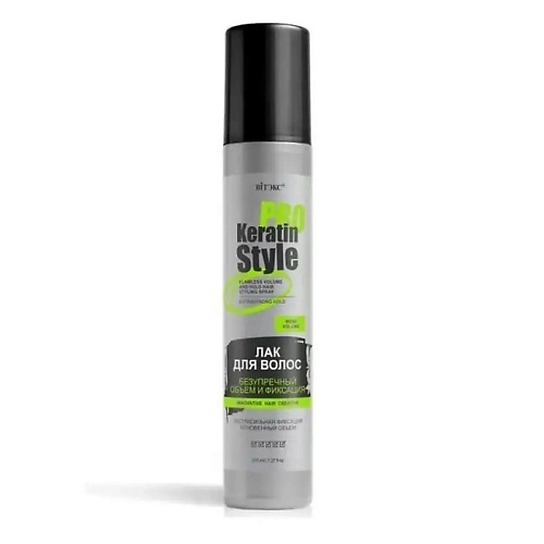 

ВИТЭКС Лак для волос экстрасильная фиксация Безупречный Объём Keratin Pro Style 215.0, Лак для волос экстрасильная фиксация Безупречный Объём Keratin Pro Style