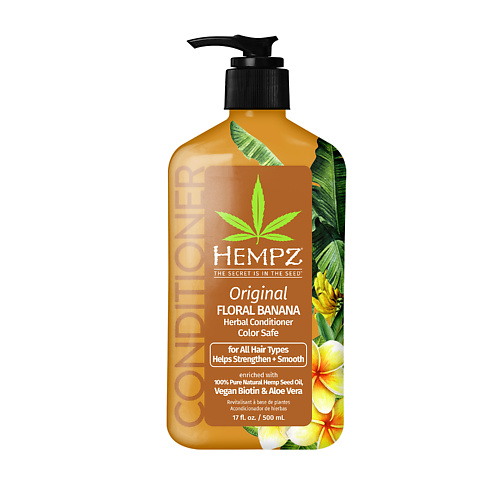 HEMPZ Кондиционер Оригинальный Original Herbal Conditioner For Damaged Color Treated Hair 5000 3456₽