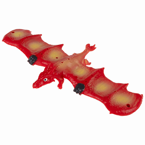 Игрушка-антистресс 1TOY Flexi Wings 2 в 1 Супертянучка + Слэп-браслет Дракон
