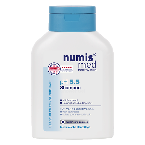 

NUMIS MED Шампунь для волос, pH 5,5 для чувствительной кожи головы с пантенолом 200.0, Шампунь для волос, pH 5,5 для чувствительной кожи головы с пантенолом