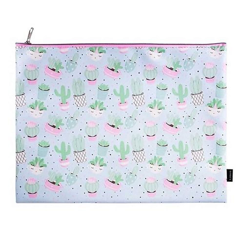 

LOREX Косметичка папка А4 CACTUS на молнии, Косметичка папка А4 CACTUS на молнии