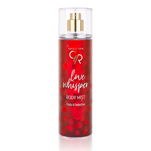 Спреи для тела  Летуаль GOLDEN ROSE Спрей для тела LOVE WHISPER  BODY MIST Fruity&Seductiive 200.0