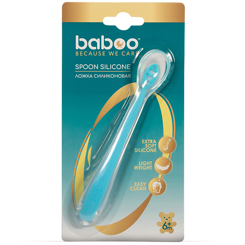 

BABOO Ложка из силикона 6 мес+ 1.0, Ложка из силикона 6 мес+