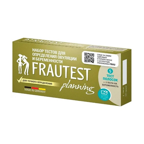 

FRAUTEST Набор тестов для определения овуляции и беременности рlanning 7.0, Набор тестов для определения овуляции и беременности рlanning