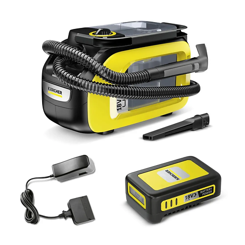 

KARCHER Аккумуляторный моющий пылесос SE 3-18 Compact Battery Set 1.081-502.0, Аккумуляторный моющий пылесос SE 3-18 Compact Battery Set 1.081-502.0