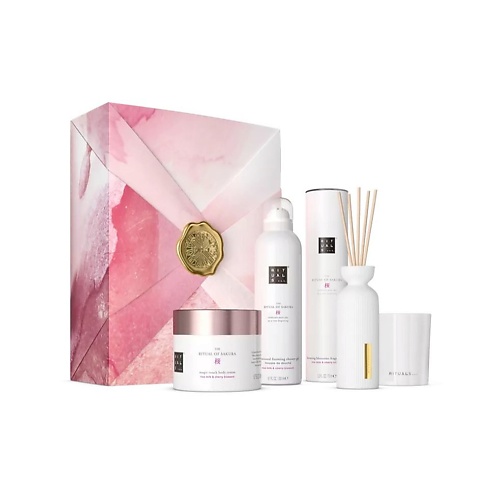 Подарки для неё  Лэтуаль RITUALS... Набор The Ritual Of Sakura Gift Set L для ухода за телом и ароматерапии