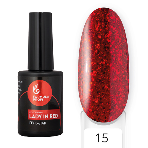 

FORMULA PROFI Гель-лак "Lady in Red", Гель-лак "Lady in Red"