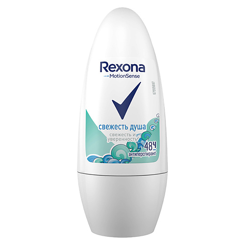 

REXONA Дезодорант-ролик СВЕЖЕСТЬ ДУША, Дезодорант-ролик СВЕЖЕСТЬ ДУША