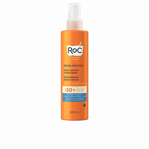 

ROC Защитный увлажняющий спрей от солнца SPF 50 200.0, Защитный увлажняющий спрей от солнца SPF 50