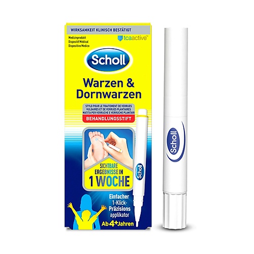 Пилинги для ног SCHOLL Карандаш для удаления мозолей и натоптышей 2.0