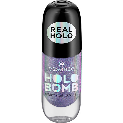 

ESSENCE Лак для ногтей с оригинальным эффектом Holo Bomb Effect Nail Lacquer, Лак для ногтей с оригинальным эффектом Holo Bomb Effect Nail Lacquer