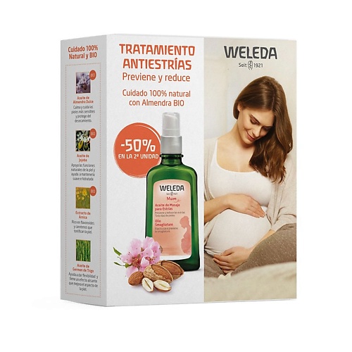 

WELEDA Duplo Aceite AntiestrIas Массажное масло против растяжек 200.0, Duplo Aceite AntiestrIas Массажное масло против растяжек