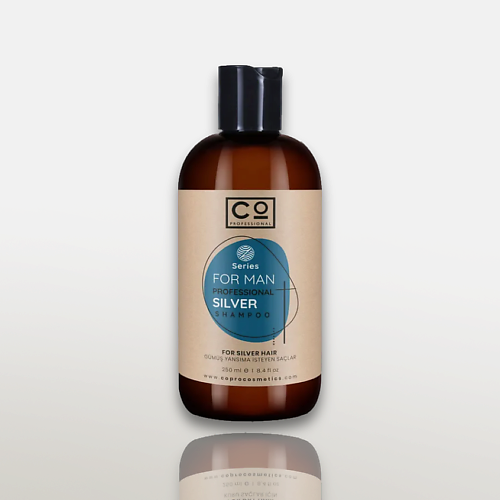 

CO PROFESSIONAL Шампунь оттеночный мужской для светлых волос FOR MAN Silver Shampoo 250.0, Шампунь оттеночный мужской для светлых волос FOR MAN Silver Shampoo