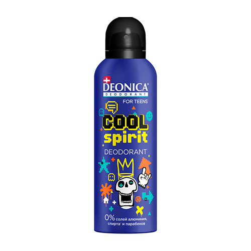 

Deonica DEONICA Антиперспирант COOL SPIRIT FOR TEENS, DEONICA Антиперспирант COOL SPIRIT FOR TEENS