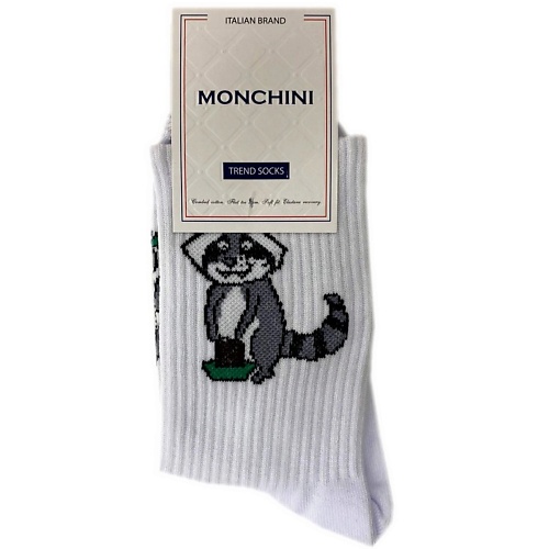 

MONCHINI Носки женские с енотом, Носки женские с енотом