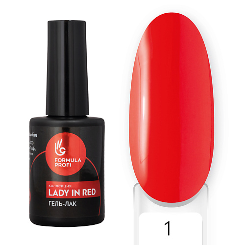 

FORMULA PROFI Гель-лак "Lady in Red", Гель-лак "Lady in Red"