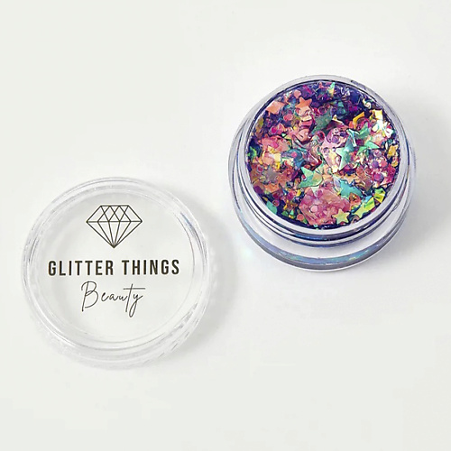 

GLITTER THINGS Глиттер Гель Блёстки для глаз, лица и тела "Индиго", Глиттер Гель Блёстки для глаз, лица и тела "Индиго"