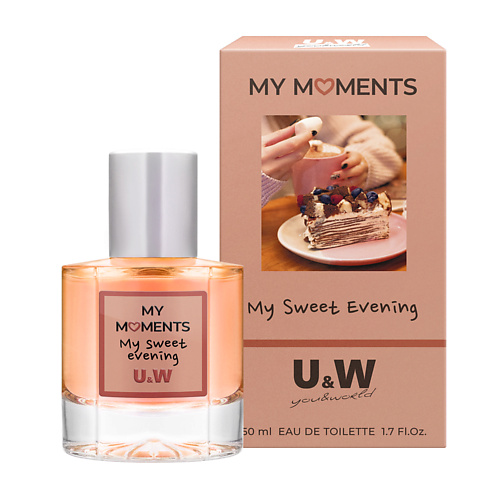 

YOU & WORLD Туалетная вода женская My Moments My Sweet Evening Шоколад 50.0, Туалетная вода женская My Moments My Sweet Evening Шоколад