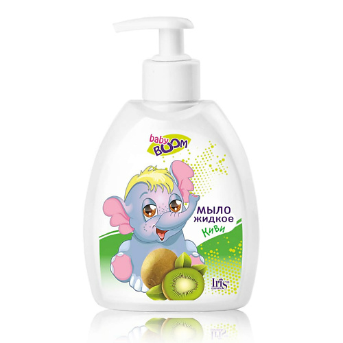 

IRIS COSMETIC Мыло жидкое BABY BOOM детское Киви 300.0, Мыло жидкое BABY BOOM детское Киви