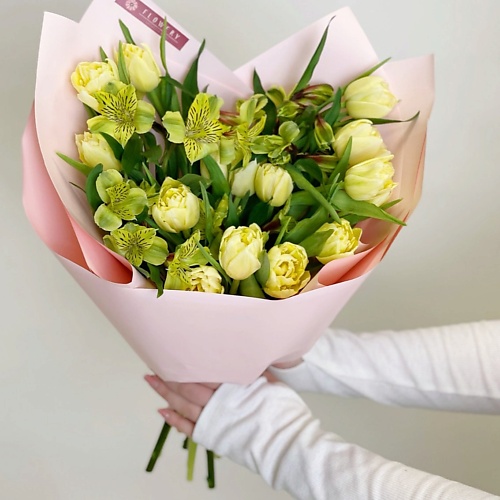 

FLOWERY Букет тюльпанная лихорадка М, Букет тюльпанная лихорадка М