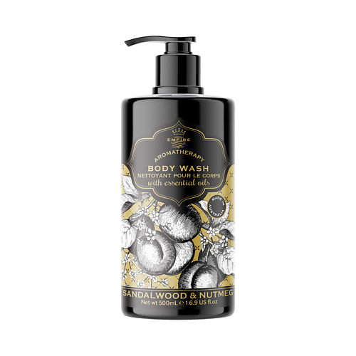 

EMPIRE AUSTRALIA Гель для душа с маслами сандалового дерева и мускатного ореха Sandalwood And Nutmeg Body Wash 500, Гель для душа с маслами сандалового дерева и мускатного ореха Sandalwood And Nutmeg Body Wash