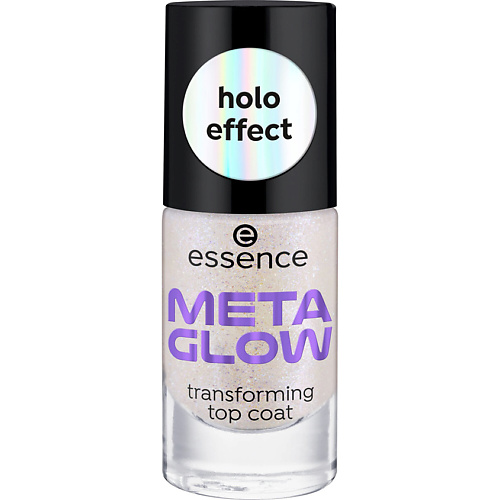 ESSENCE Топовое покрытие для ногтей Meta Glow Transforming Top Coat