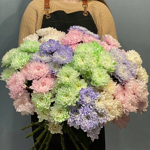 

АЗАЛИЯ FLOWER PUB Букет кустовой хризантемы микс, Букет кустовой хризантемы микс
